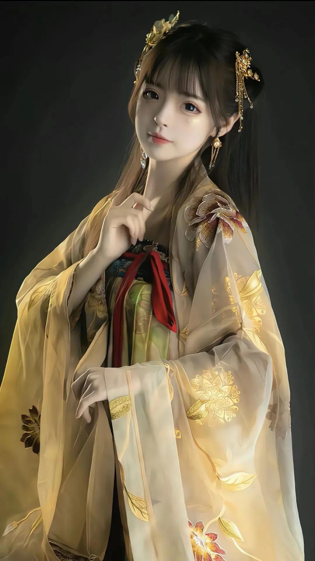 汉服小姐姐文案