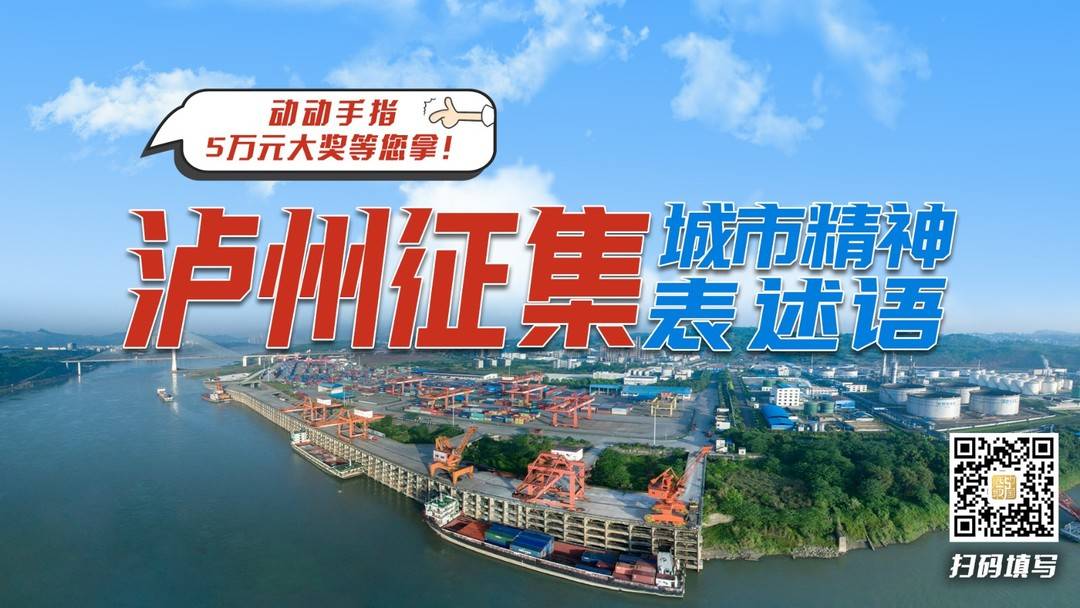 泸州城市精神征集海报