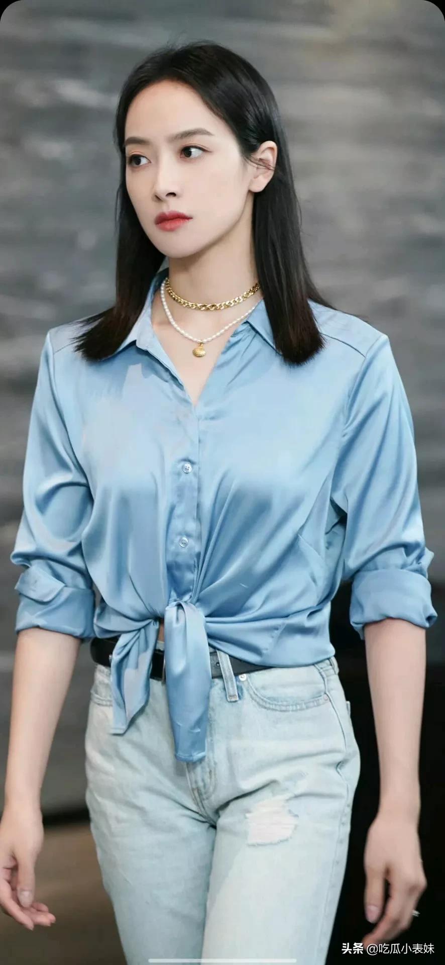 宋茜，天生丽质，百看不厌