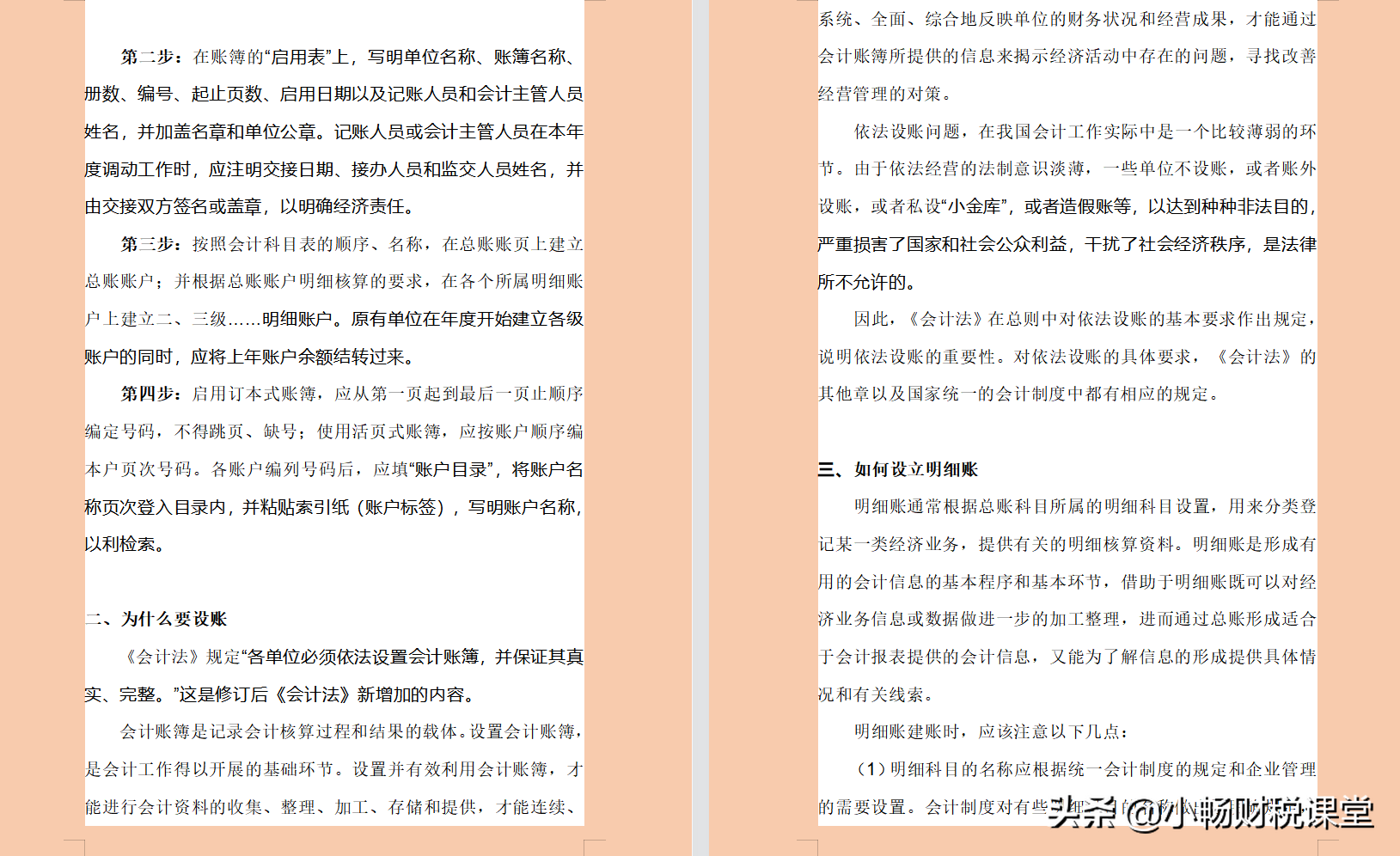 花了我整整半个月的时间，终于做好了会计建账的详细流程，真牛