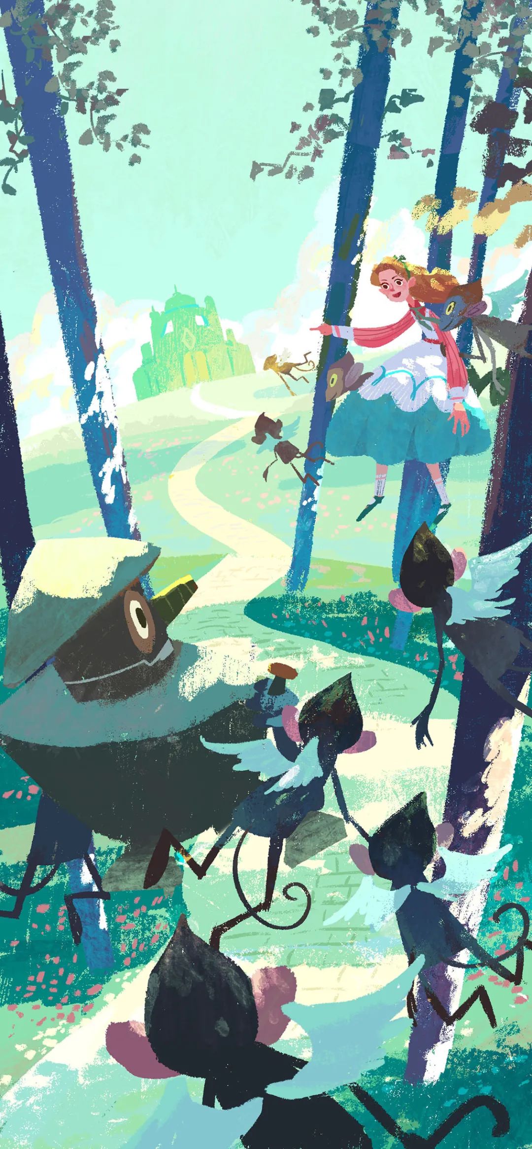 绘本系统课丨最流行的PS扁平纹理绘本风基础课＋提升课来了