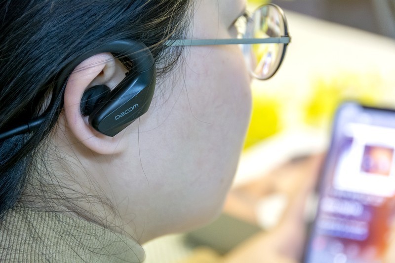 无音乐不运动 DacomE60骨传导运动耳机