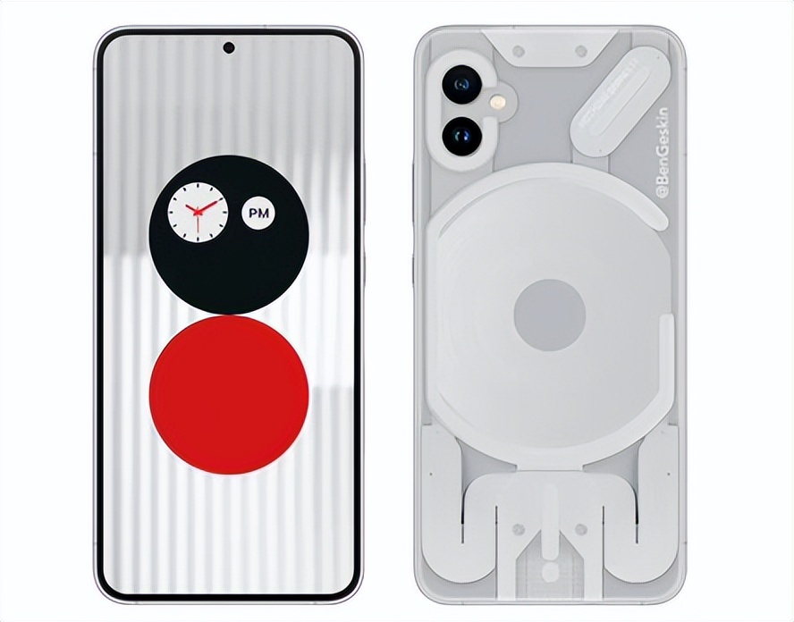 Nothing Phone首款机型曝光：高屏占比直屏+透明后盖？