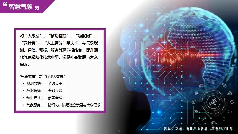 智慧气象，业数合一
