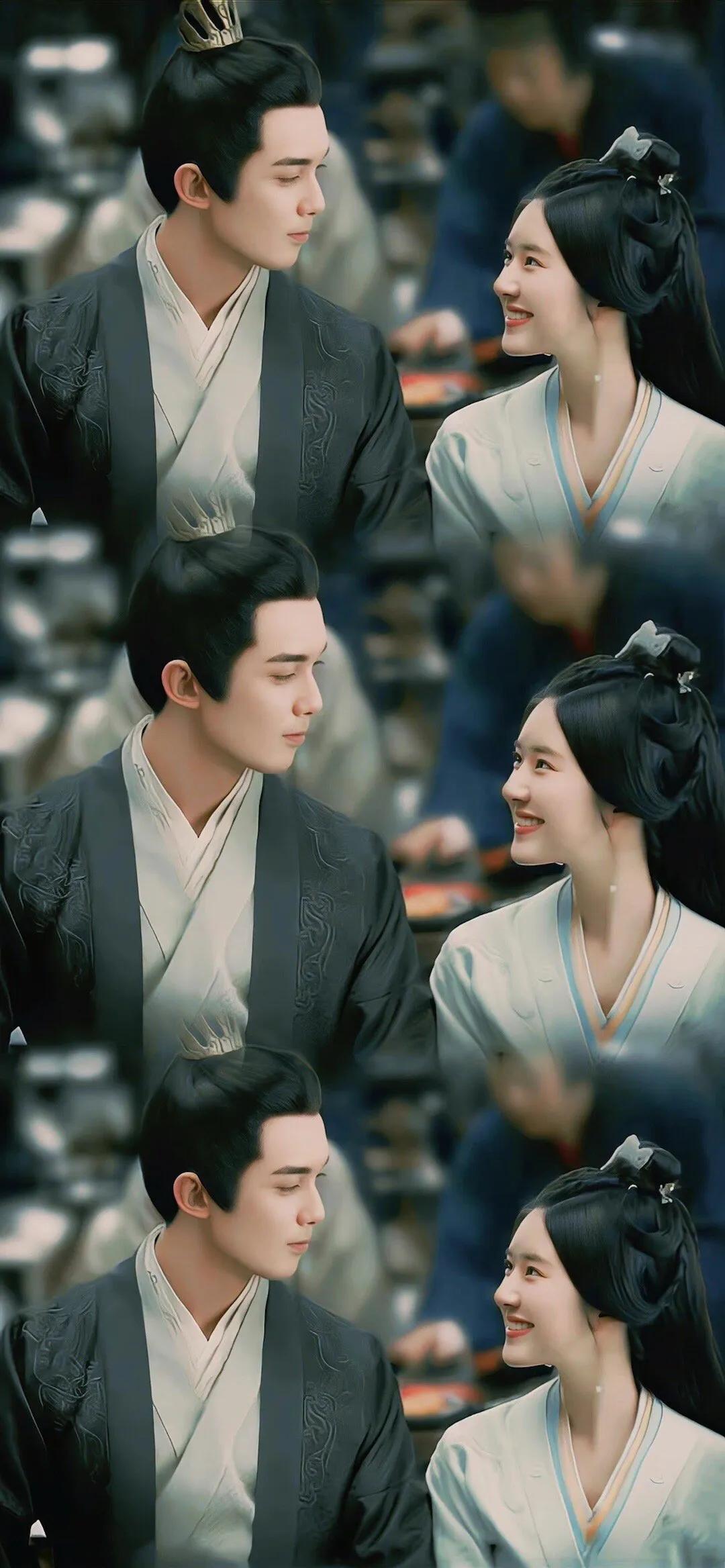 星汉灿烂 疑商CP 吴磊 赵露思 手机壁纸