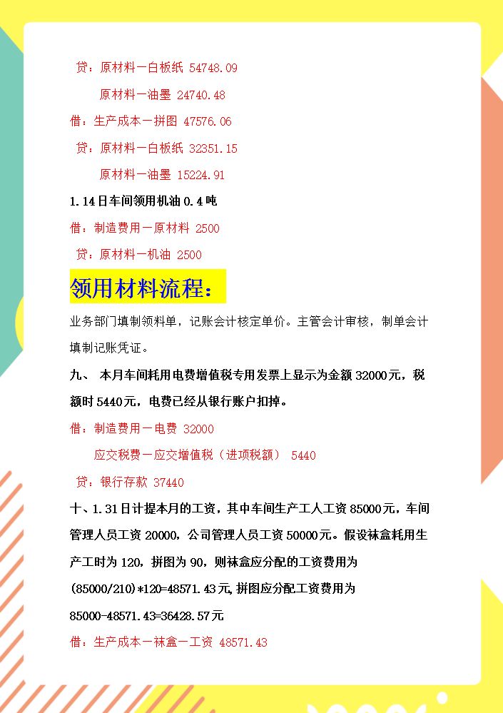 月薪2万的会计王姐，熬夜把会计做账的9个步骤整理好了，十分详细
