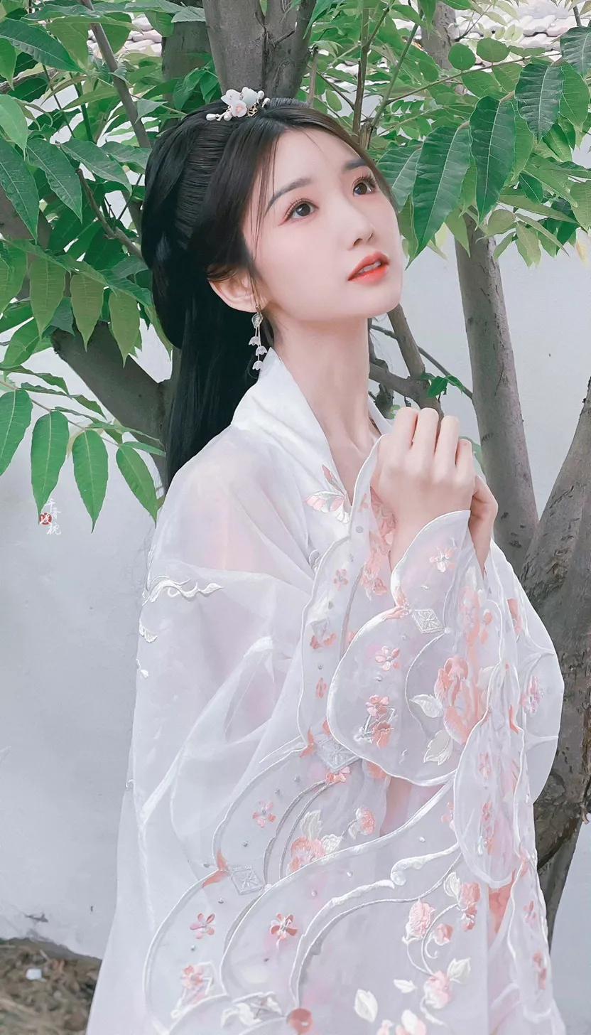 救命啊～毛晓彤汉服造型简直是如诗如画得好看呐