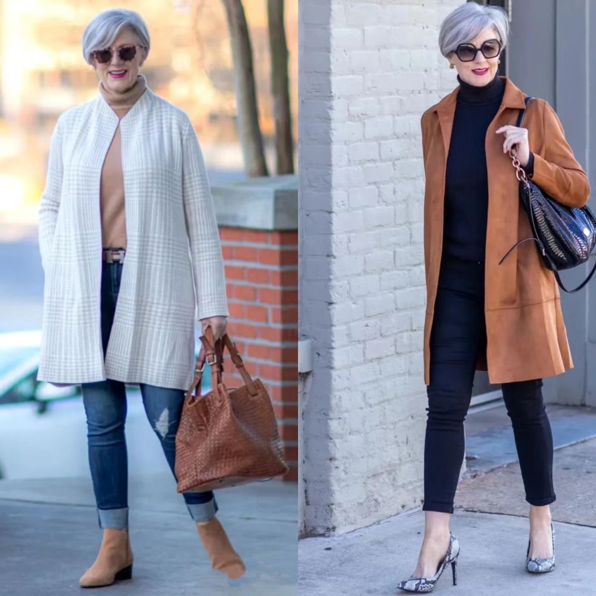 看完九分裤和长半裙穿搭，终于知道，为啥时髦精们扔掉阔腿长裤了