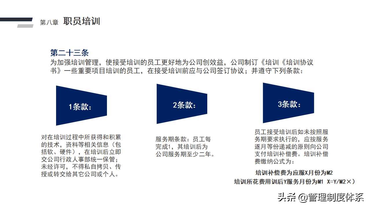 公司人事管理制度（41页）