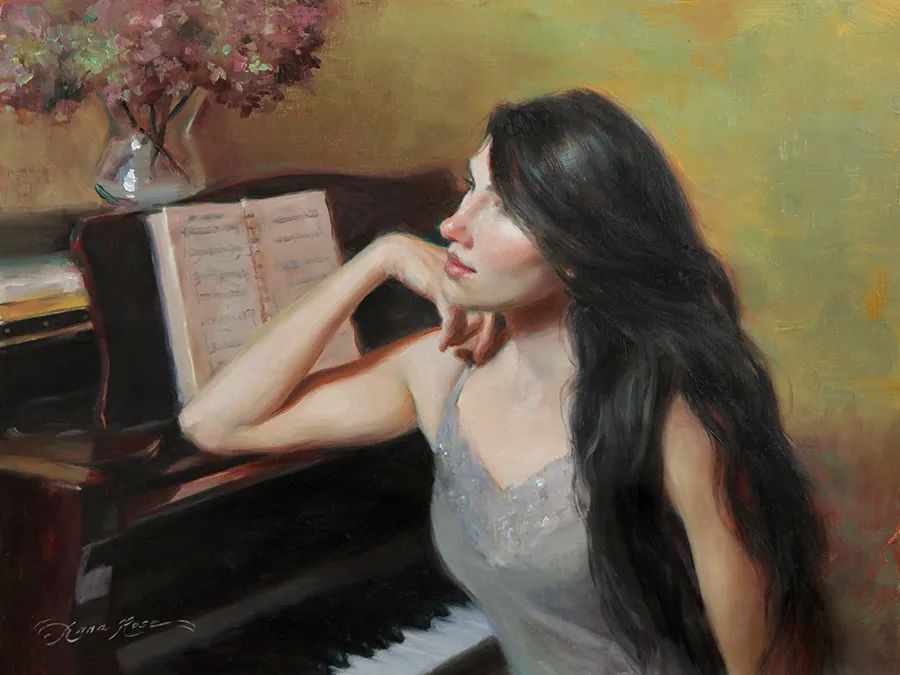 罗斯的油画，不去刻意丑化，也不多余美化