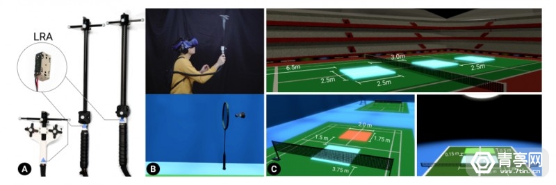 wii网球拍(利用压缩空气原理，VR网球拍也能模拟空气阻力)