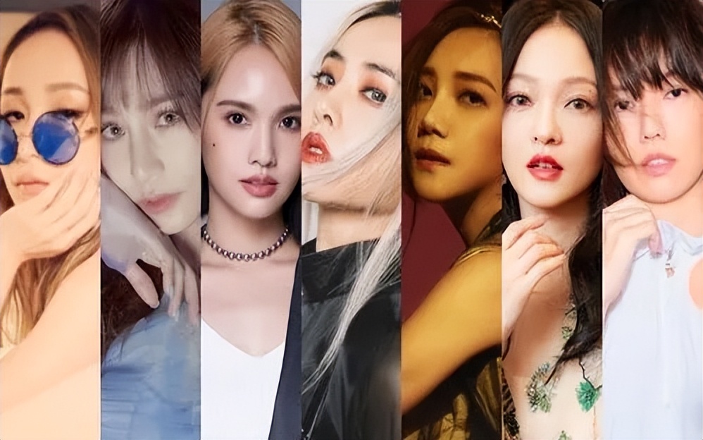 台湾"四大三小天后"今昔对比?张韶涵转运了,王心凌还不算翻红