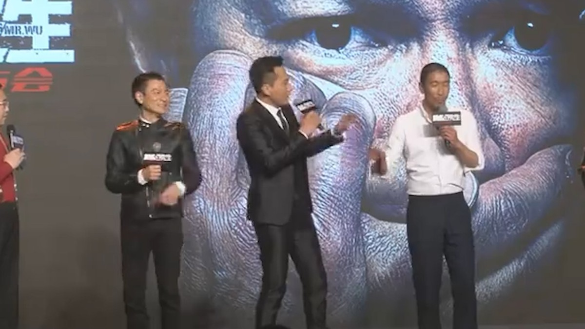 一场明星绑架案，当事人被邀请出演警匪片，刘德华还在片场耍大牌