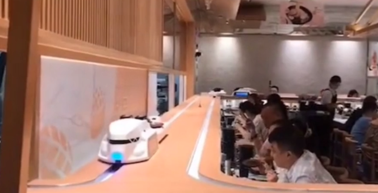 凯利翔智能回转寿司设备 致力于全球餐厅智能化发展