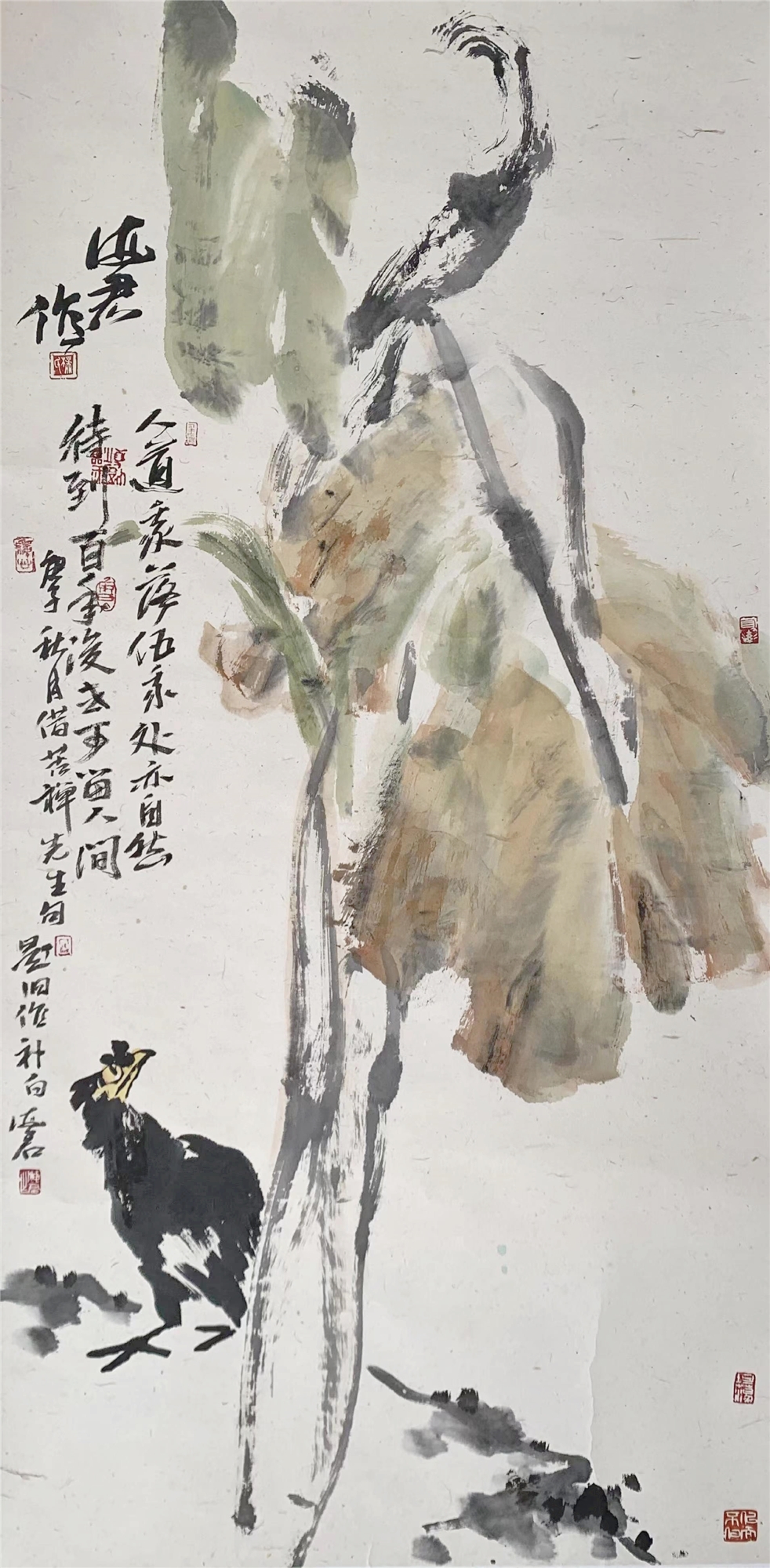 气韵天成，杨海君国画作品欣赏