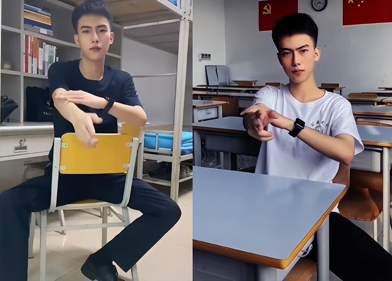 中国人民公安大学校草火了，外形硬朗帅气，果然帅的都上交国家了