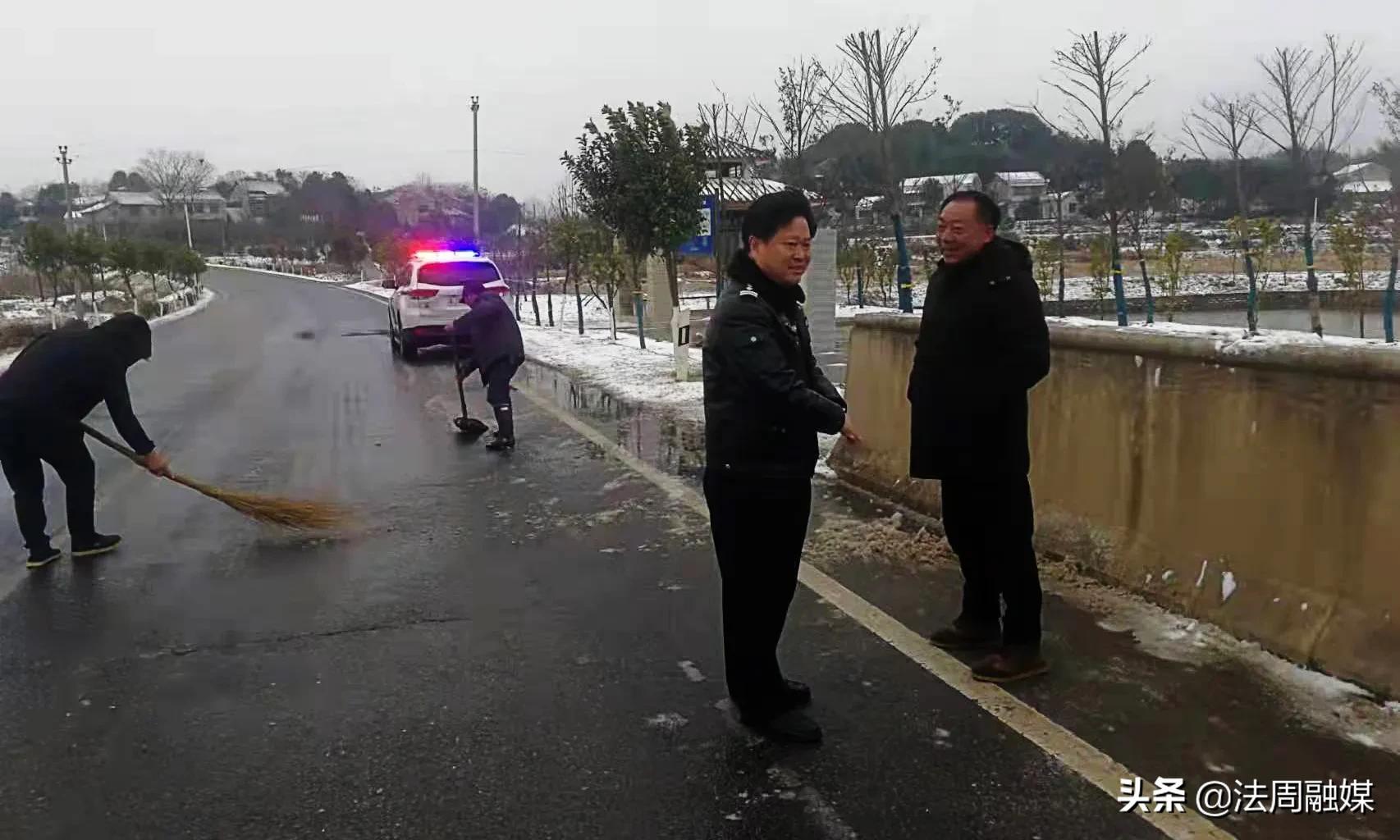 澧县交警：全力迎战今冬强降温降雪 守护道路交通畅安