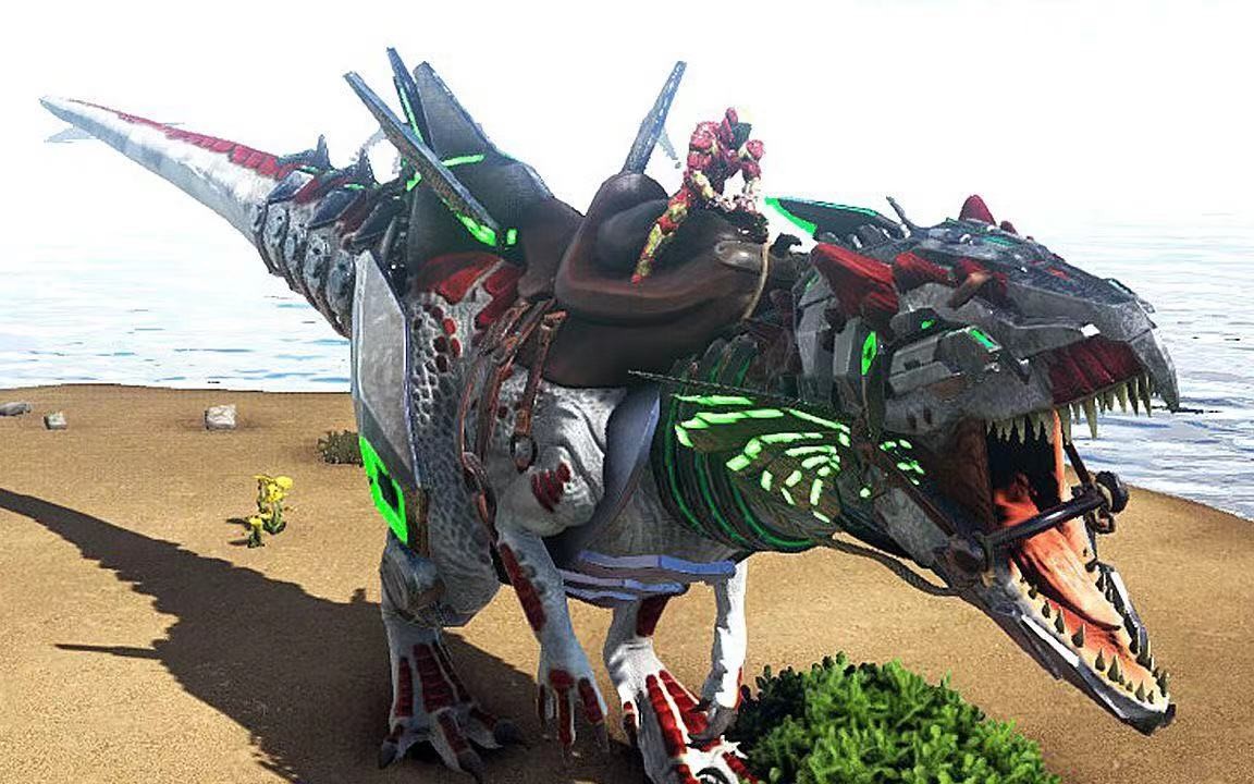 堪称《方舟生存进化》最美dlc,水晶岛景象为玩家带来视觉盛宴