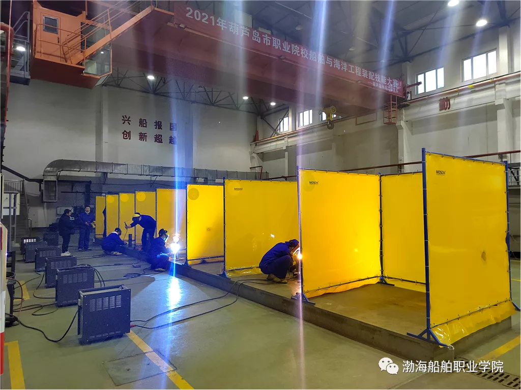 学院承办葫芦岛市2021年职业院校船舶与海洋工程装配技能大赛