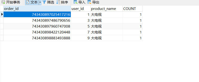 SpringBoot整合Sharding水平分库