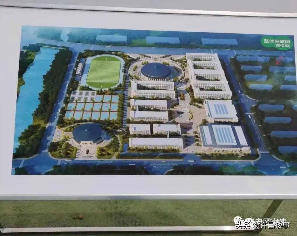 中原科技学院、体育中心、建安综保区、区二高航拍（2022.02）