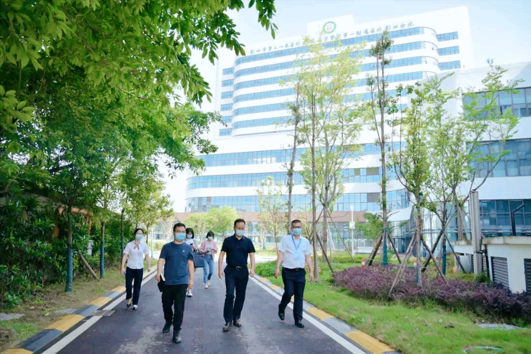 成医第一附院护士学校领导来彭州二医院实地考察实践教学基地建设