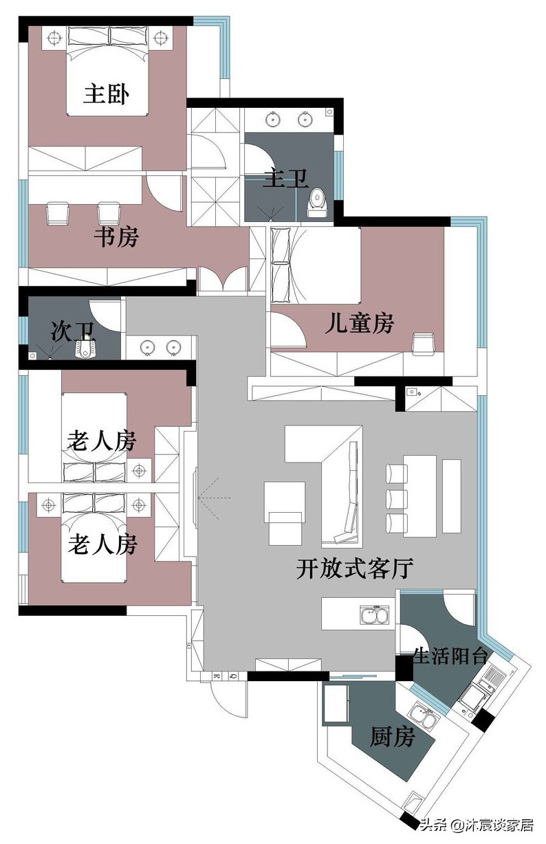 重庆夫妻的新家，因太会装修而走红，凭白墙与原木就让家温馨治愈