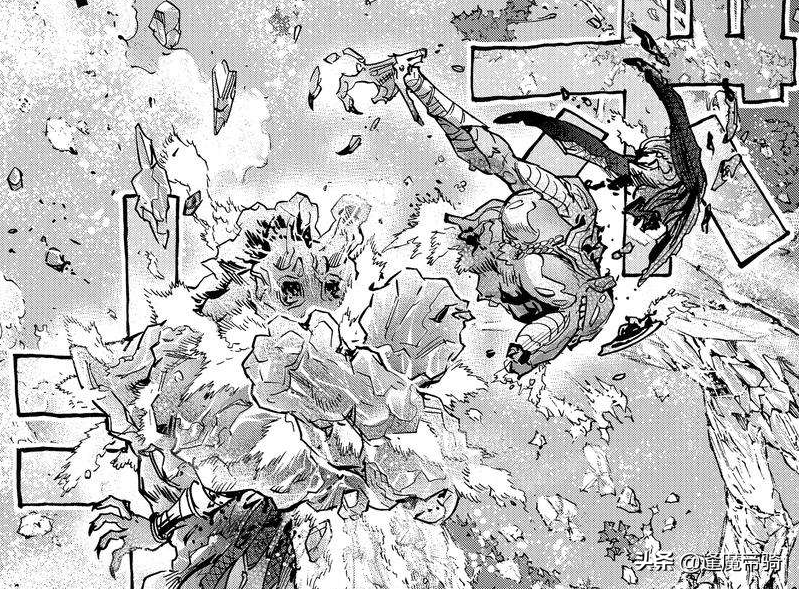 《假面騎士空我》漫畫：五代跟一條戰鬥，目的是維護古朗基