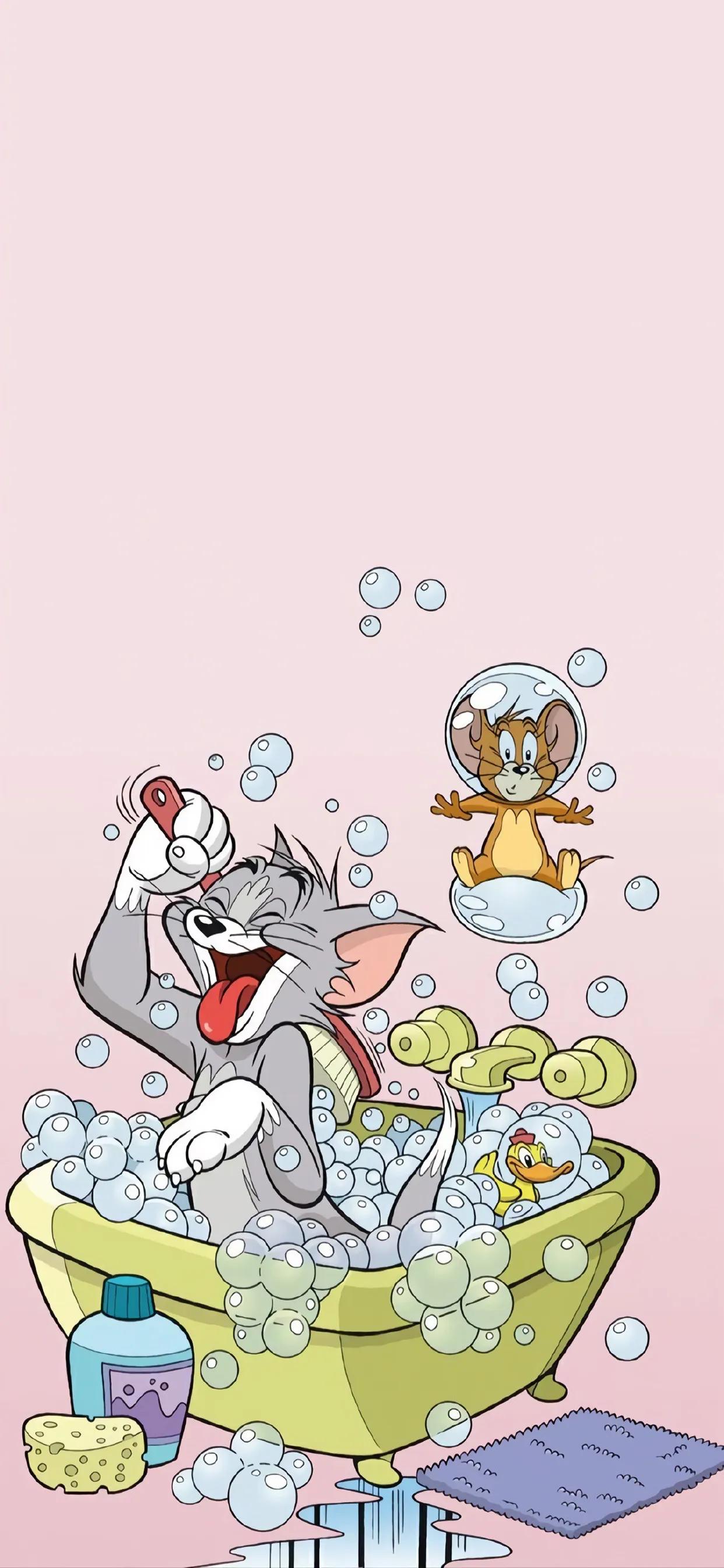 插画集‖TOM and JERRY猫和老鼠壁纸素材