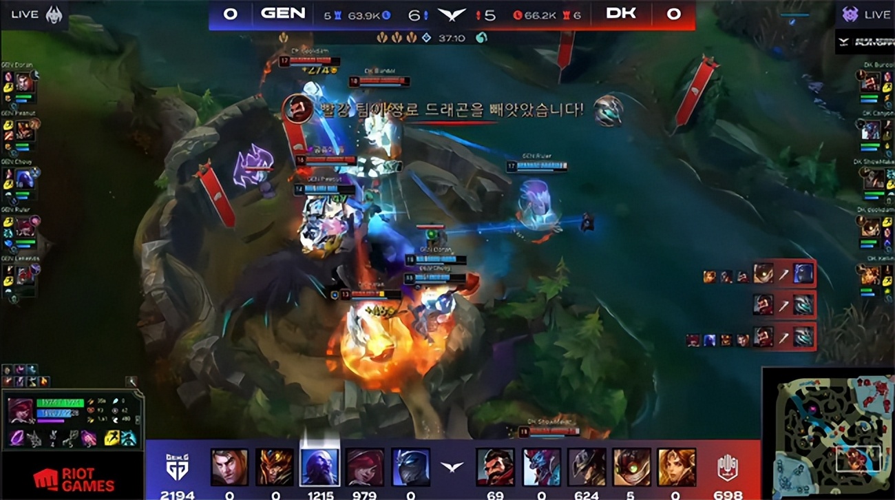 gen第四局回放(LOL-LCK：GEN落后一万经济逆天翻盘，3-2险胜DK晋级决赛)