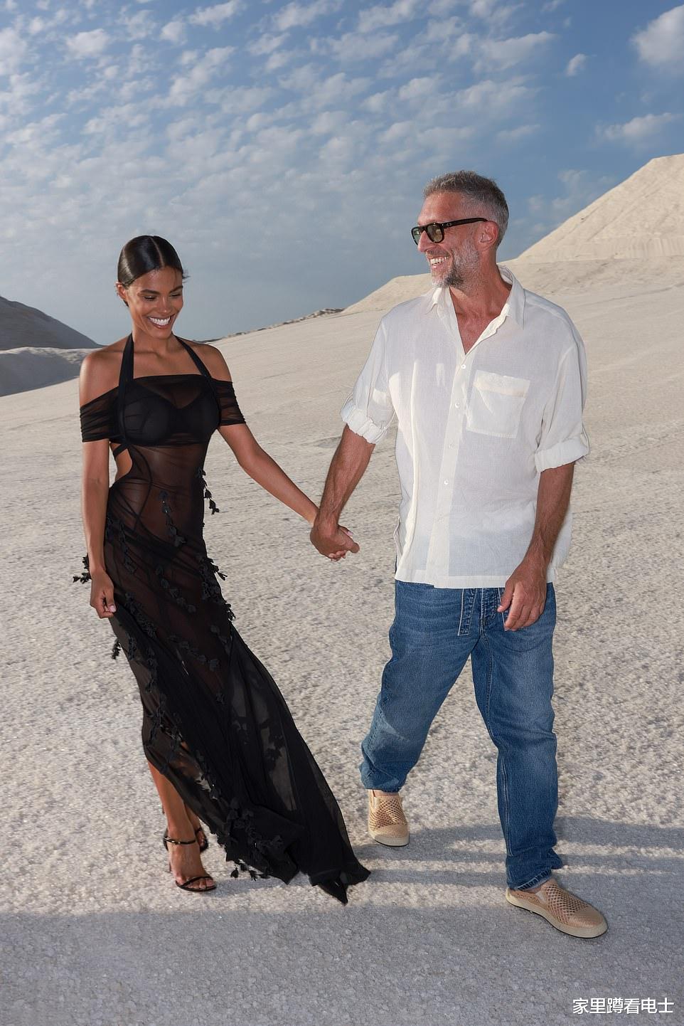 48岁贝嫂衣品不如C罗女友，时装秀比美，被老戏骨的25岁娇妻艳压