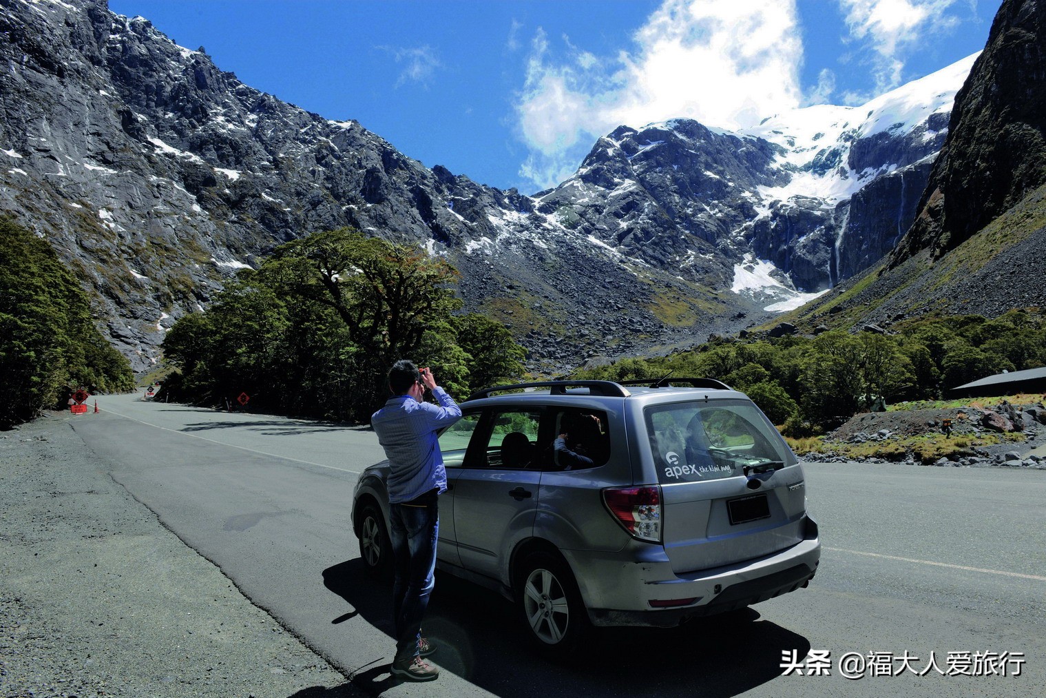 云游翠绿色的新西兰，1万人口已是地区大城市，自驾旅行太舒服