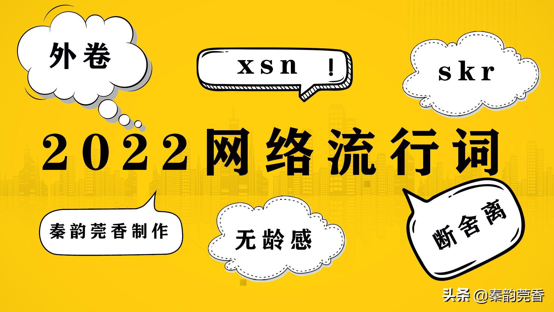 sxn什么意思（附：16个2022年网络流行词）-第1张图片