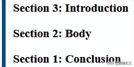 前端入门——CSS 计数器