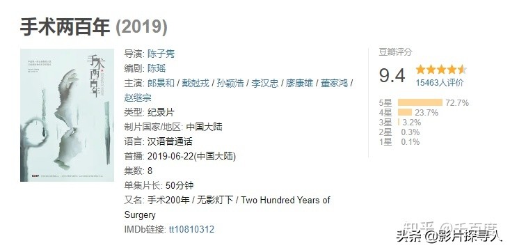 可以称为「顶级纪录片」的纪录片，豆瓣评分9分以上