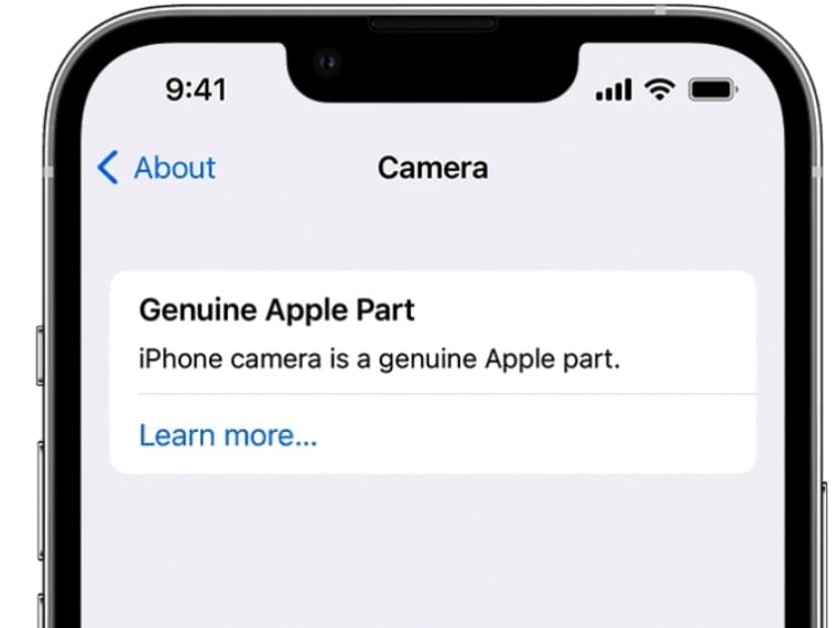 iOS 15.2能够让用户检查更换屏幕、电池、镜头记录