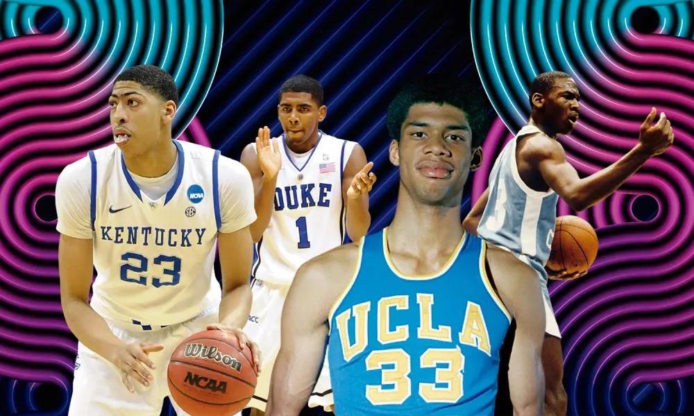 nba球员上哪些大学(美媒列出了给NBA提供最多全明星的大学名单，哪所大学最让人意外)