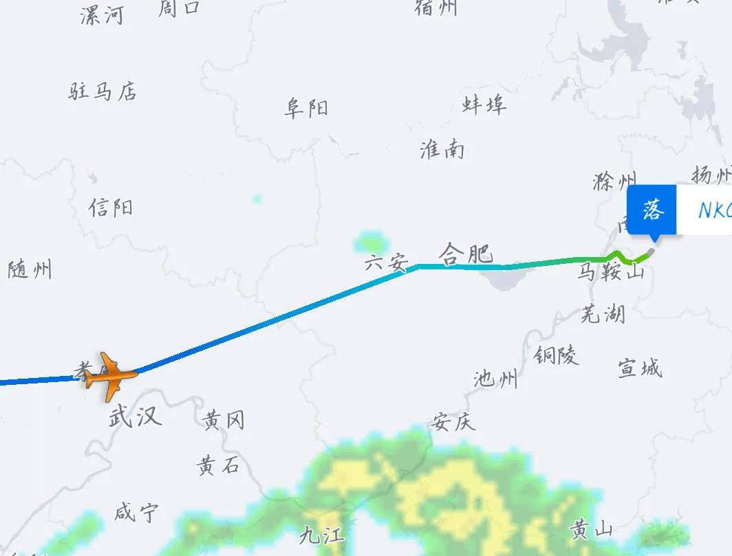 成都双流至南京禄口1618公里你知道飞机在天上是怎么飞的吗