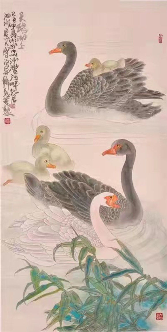 著名畫家 燕蕾字陽天—栩栩如生 出神入化