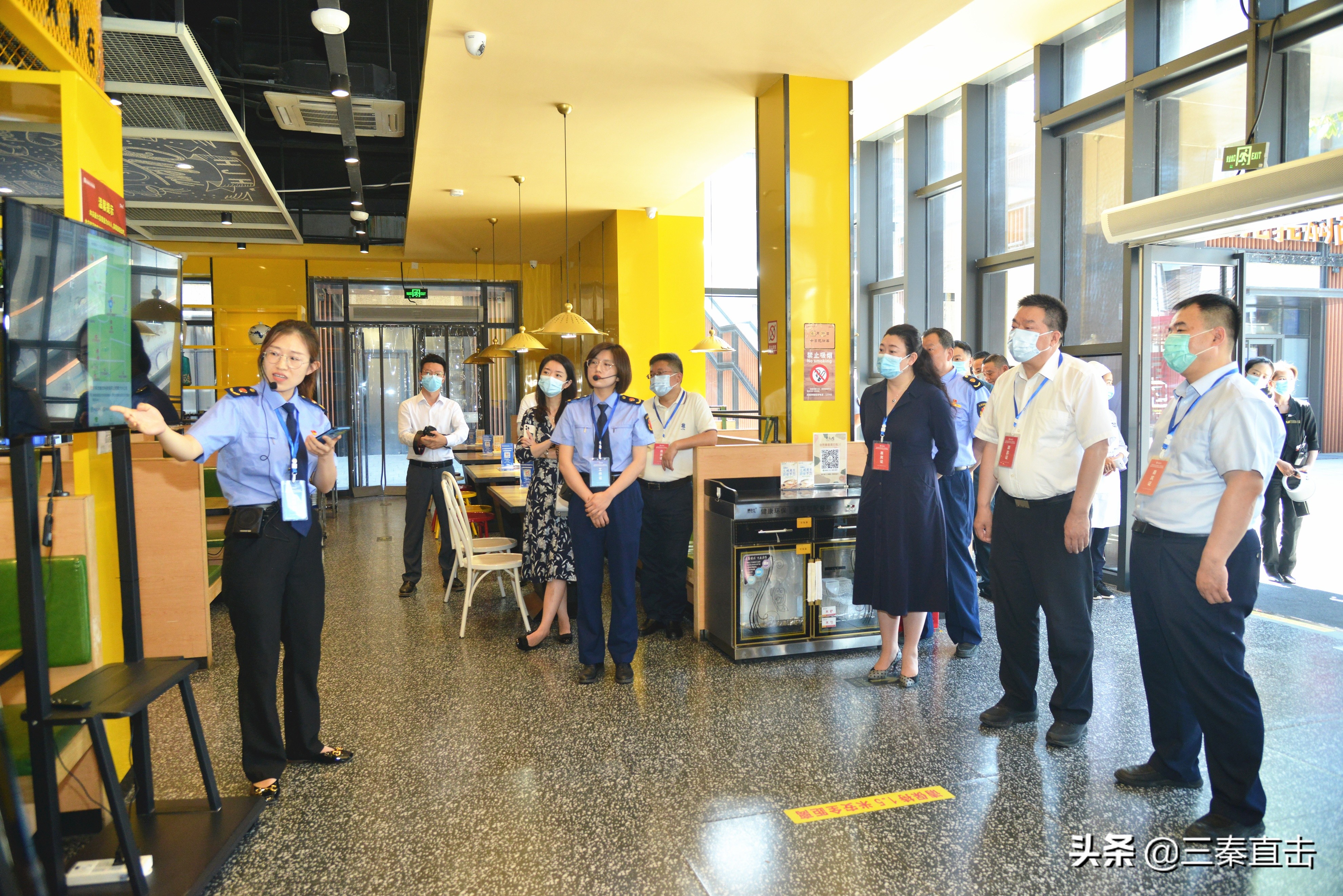 西咸新区：阳光餐饮公开透明 智慧监管确保舌尖安全