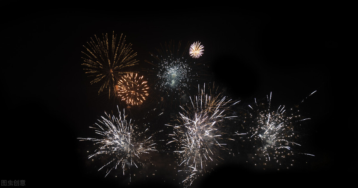 今日除夕|烟花送祝福,不一样的祝福,新年最美烟火,唯美图片