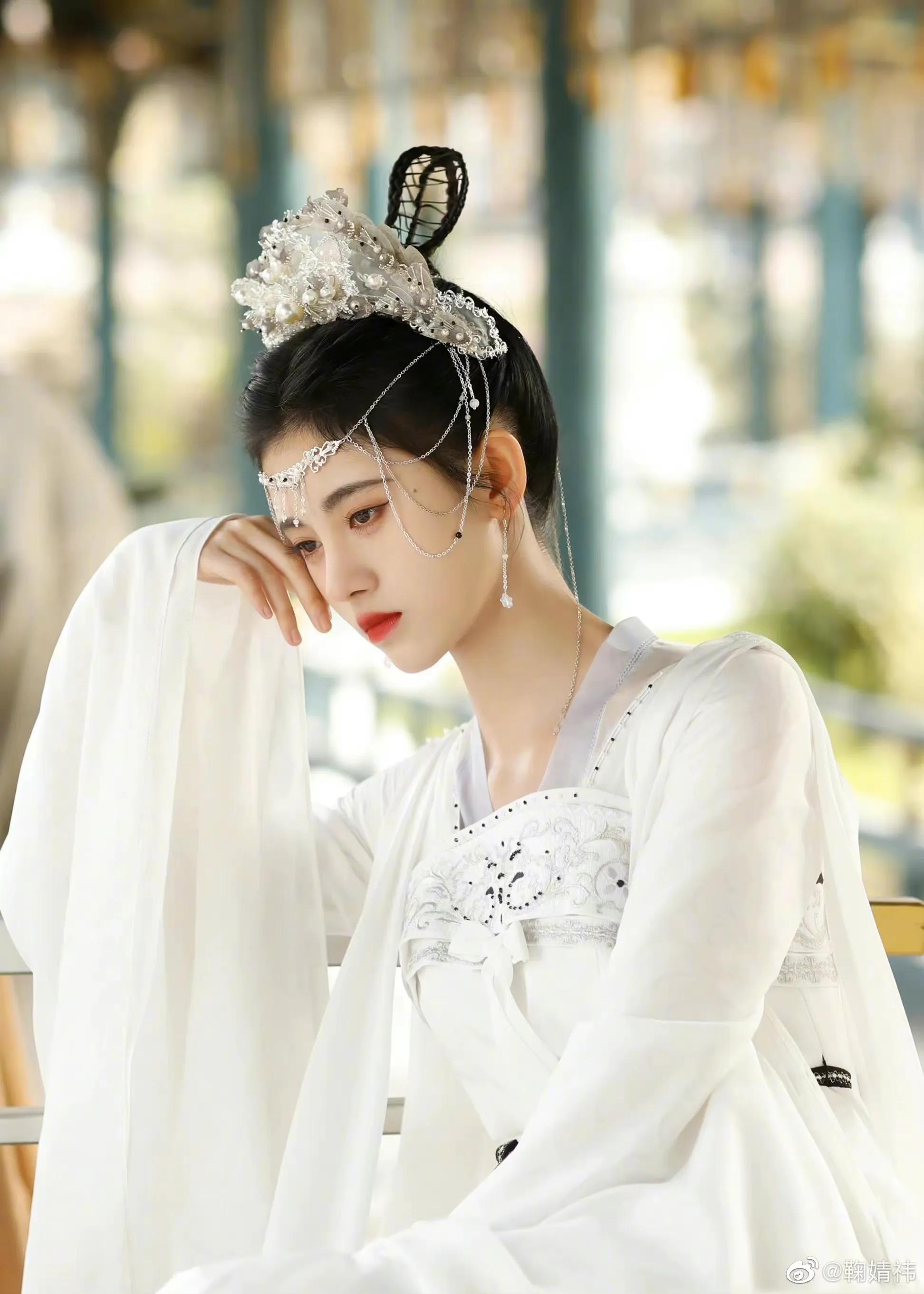 论鞠婧祎与古装的绝美适配度