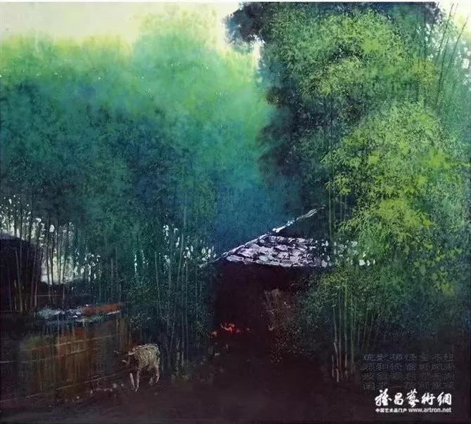 现代名家国画，中西元素八字风水家居画（一）