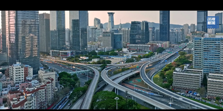 深圳如空城的寂静之美，我们不能亲自去看看