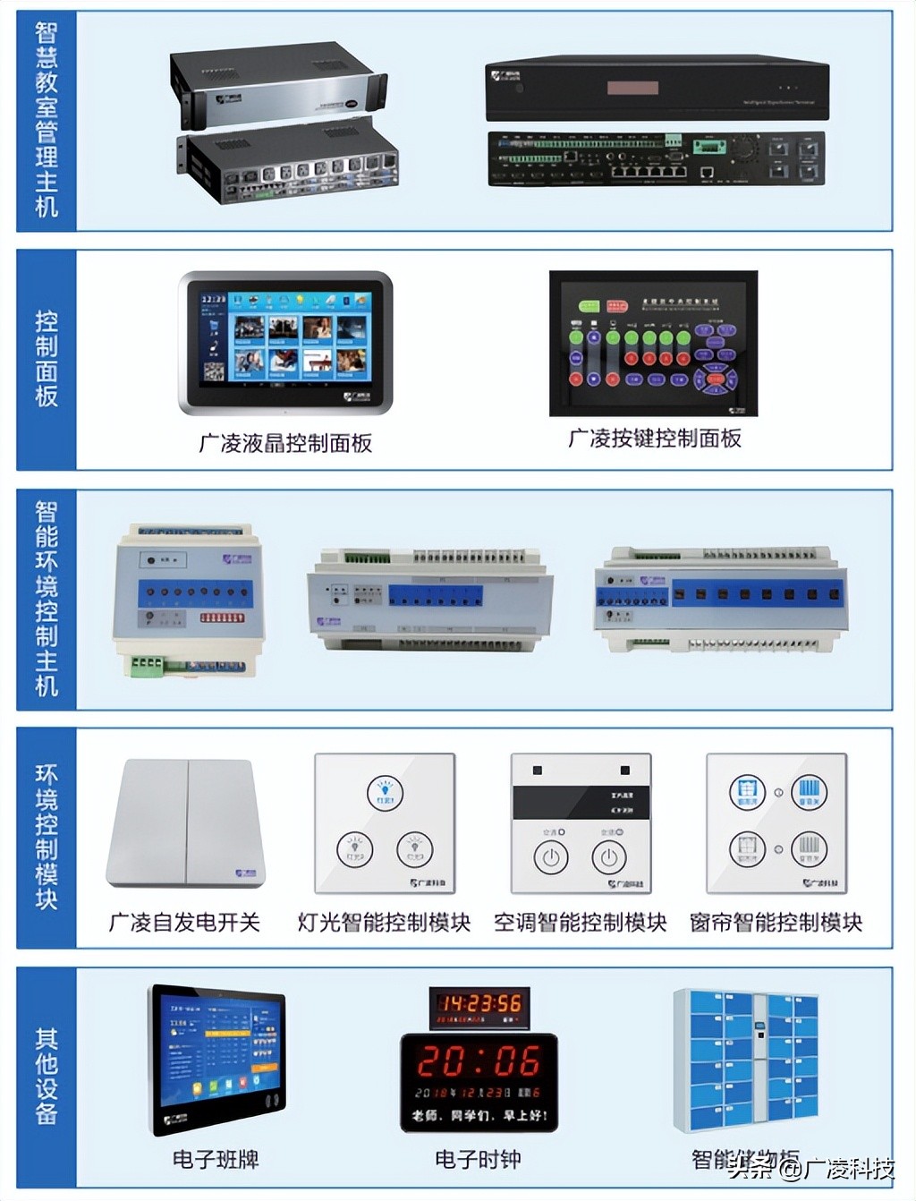 广凌智慧教室｜空间设计+信息化建设+软硬件配置 一体化建设