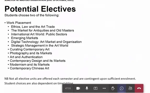 大家知道苏富比吗？我要去那里上学了