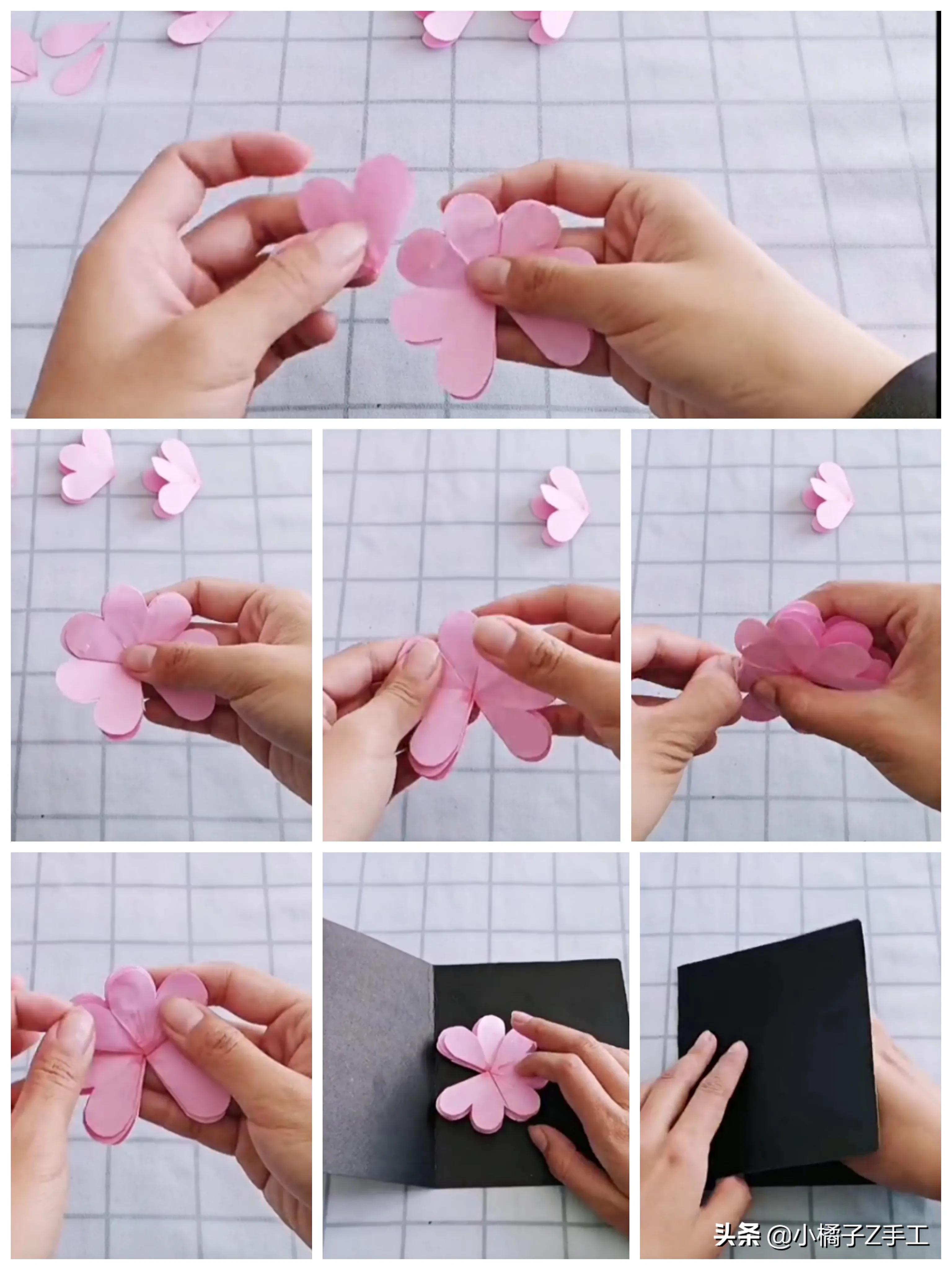 母亲节贺卡怎么做简单又漂亮母亲节手工制作礼物步骤