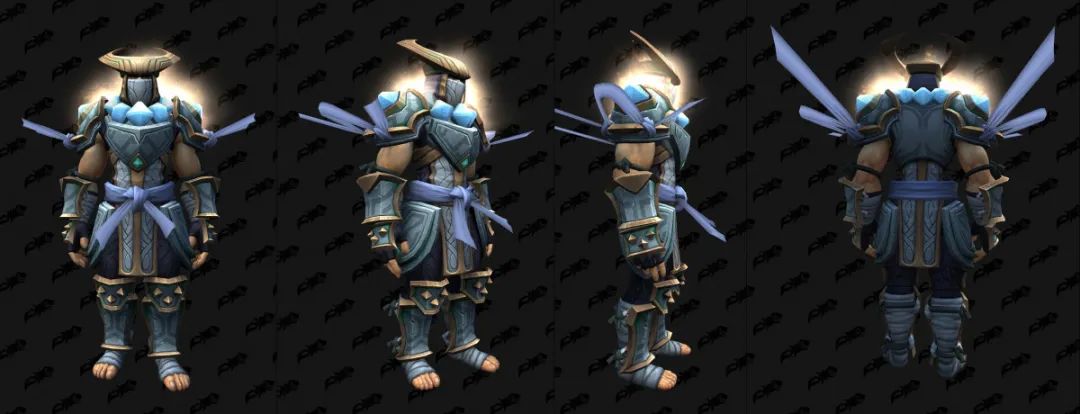 魔兽世界 9.2 武僧套装 的6种配色