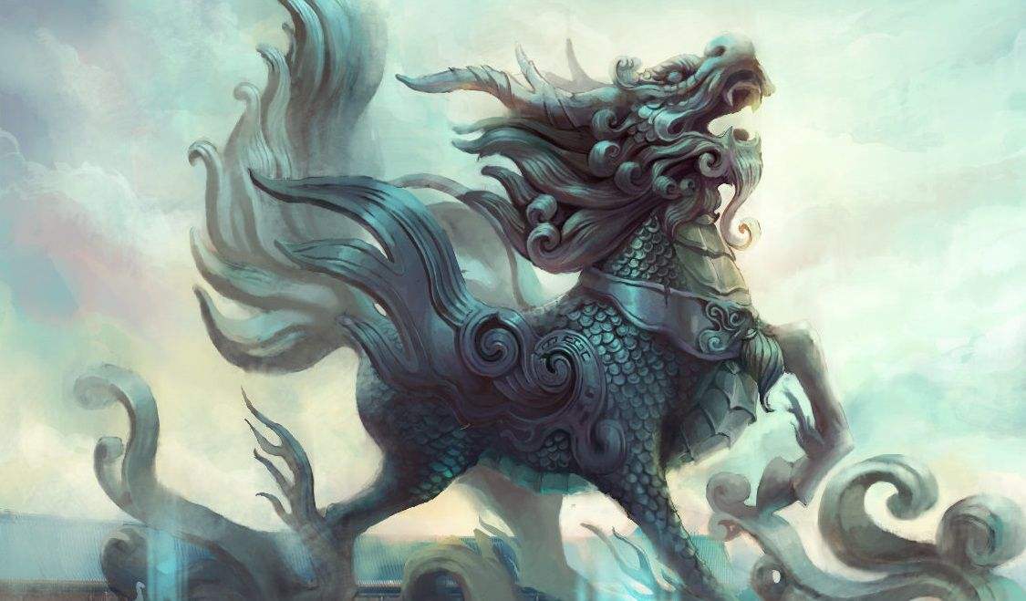 山海经最强十大神兽：鲲鹏吞噬万物只能垫底，瑞兽不能进前三