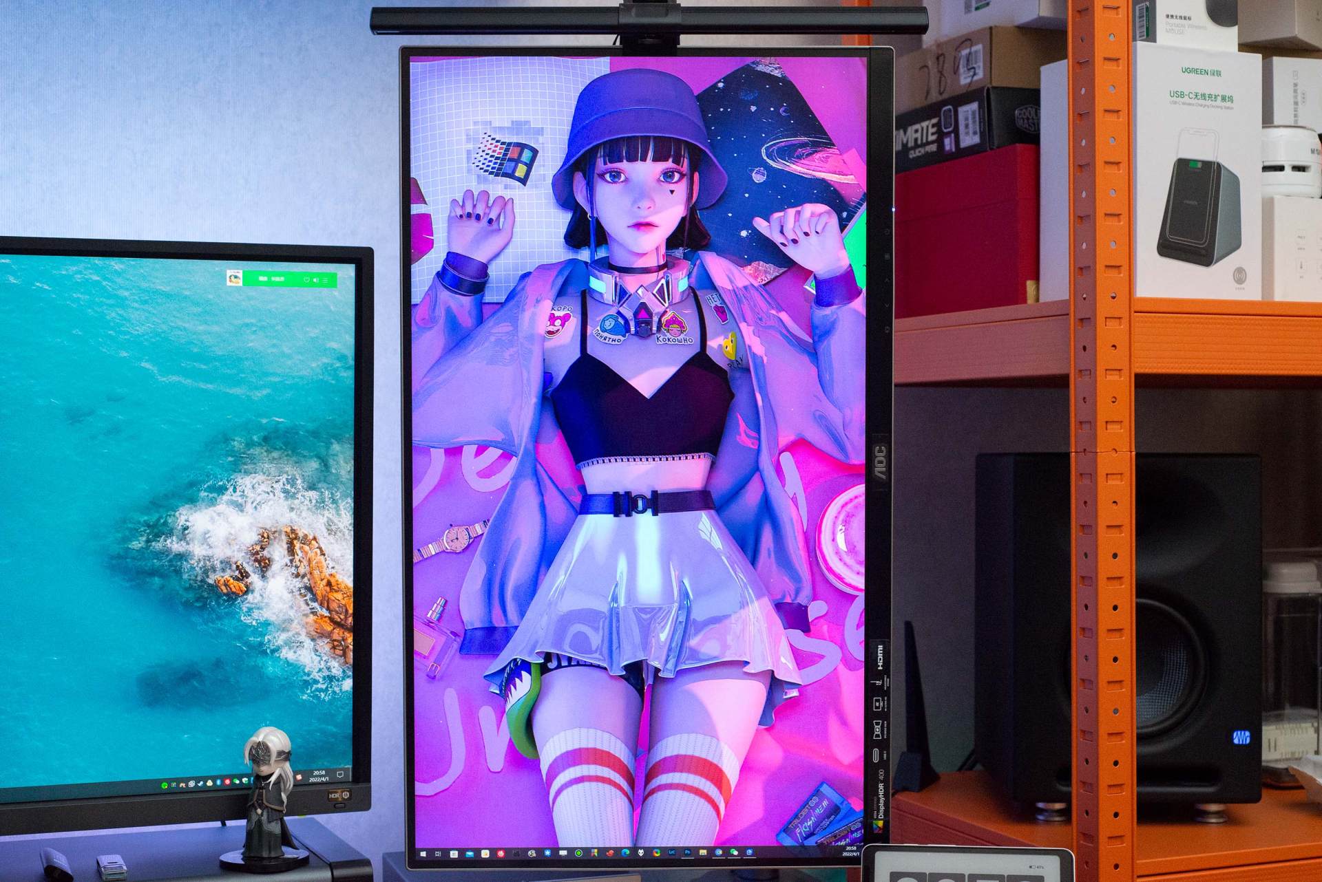 桌面改造 2.0，兼顾生产力与娱乐性的一体化空间